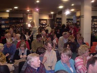 Audience at Waterstones