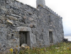 Ruined house on Vallay